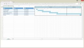 how to create a javascript gantt chart using spread sheets