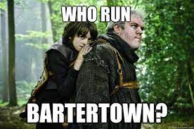 Who Run Bartertown Ridin Hodor Quickmeme