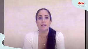 The interview has revealed telling societal schisms. Meghan Markle Speech Transcript On George Floyd Death Protests Rev