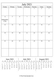Monthly, yearly or blank calendar. Print Free Calendar 2021 2022