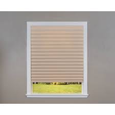 Paper temporary shades are the perfect solution to block out the uv rays and noise along with being easy to install and cheap, they also look great. Original Light Filtering Pleated Paper Shade 6 Pack Walmart Com Walmart Com