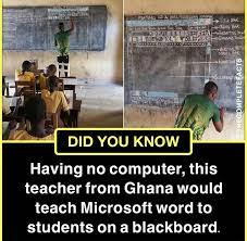 Microsoft Has Offered To Provide Device And Software Support For The School And Akoto Will Get A Chance To Go Through Wow Facts Fun Facts Unbelievable Facts