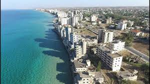 Its miles of pale sand and clear turquoise sea made it a destination for the seventies. Varosha Ghost Town Famagusta By Drone Phantom 3 Youtube