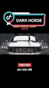 Tuneo Drag Mustang Dark Horse 2024 in Forza Horizon 5