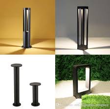 Outdoor Wall Gate Garden Park Lawn Light Lamp Ac11 240v Led Post Bollard Light Lamp Big Square Outdoor Lantern Wat Led Post Lights Lawn Lights Bollard Lighting