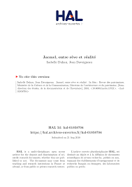 Pdf Jacmel Entre Reve Et Realite