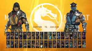 Eleven characters in total have shown up to partake in the carnage of mortal kombat. Mortal Kombat 11 Character Select Screen But It S Mkx Style A Fan Ui Design I Made Mortalkombat