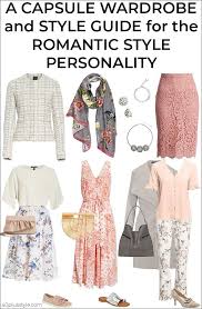 Maybe you would like to learn more about one of these? A Capsule Wardrobe And Style Guide For The Romantic Style Personality Romantic Clothing Style Romantic Outfit Style Guide Women