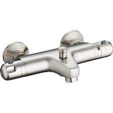 Mitigeur Thermostatique De Baignoire Inox Facon Inox Brosse Edouard Rousseau Mitigeur Thermostatique Thermostatique Et Inox Brosse