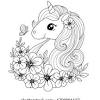 Download this adorable dog printable to delight your child. Cute Unicorn Coloring Pages