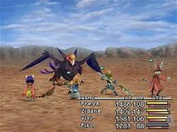 She has a horn on her forehead and can summon eidolons. Final Fantasy Ix