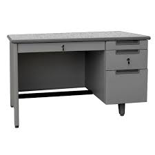 Westelm.com has been visited by 100k+ users in the past month 4 Foot Steel Desk Grey Furradec Mt 2648 Officemate