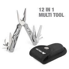 Ozark Trail Camping Steel 12 In 1 Multi Tool With Sheath Model 7012 Walmart Com Walmart Com