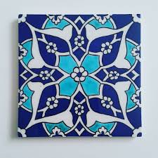 10 10 Cini Bardakalti Cini Seramik Siparis Alinir Bilgi Icin Direkt Mesaj Atabilirsiniz Tile Art Dot Art Painting Ceramic Tile Art