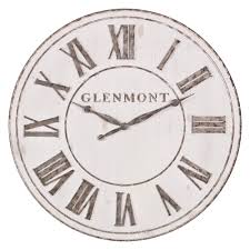 Glenmont is in the northeastern corner of the town and is a suburb of the neighboring city of albany. Buy Patton Wall Decor 30 Inch Glenmont Whitewash Wood Roman Numeral Wall Clock White Online In India B07nwcx4cd