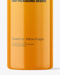 Glass cosmetic jar free mockup to showcase your cosmetic packaging design with a photorealistic look. Glossy Cosmetic Bottle Mockup In Bottle Mockups On Yellow Images Object Mockups