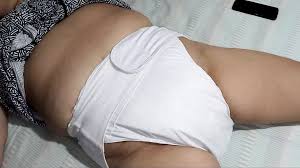 I Love Wearing a White Diaper My Fetish I Love Sleeping Like this