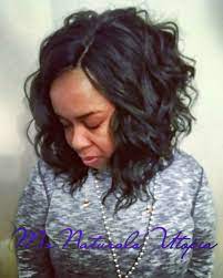 A Crochet Bob Using Kima Ocean Wave African Braids Hairstyles Natural Hair Styles Crochet Hair Styles