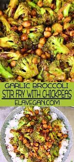 Ajo Brocoli Salteado Health Dinner Recipes Vegan Dinner Recipes Tasty Vegetarian Recipes