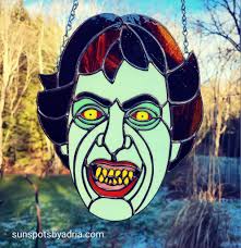 Horror stained glass art ideas for next project