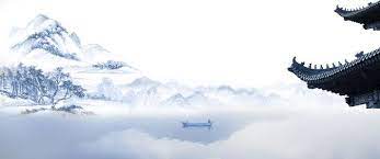中国风水墨山水背景高清背景图片素材下载 natural landmarks favorite places everest