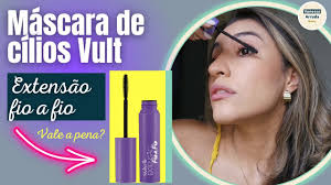 EXTENSÃO FIO A FIO Máscara de Cíios VULT