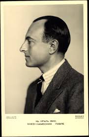 Image of Writer Joyce Cary in profile