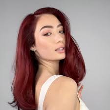 This is your sign to embrace a bold change this winter! 🍒❄️ Achieve that  gorgeous vibe with Keratin Color in 5.88 Deep Red and make a statement in  the cold! ❤️ #HairbySchwarzkopf #