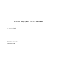 We provide 2014 movie release dates, cast, posters, trailers and ratings. Pdf Fictional Languages In Film And Television Bram Overbeeke Academia Edu
