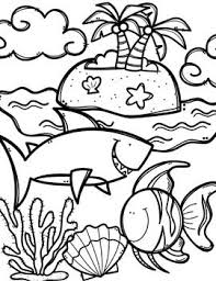 Free Ocean Animals Coloring Book Made By Creative Clips Clipart Animal Coloring Books Creative Clips Clipart Coloring Books