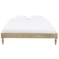 cama de 160x200 de mango macizo esculpido maisons du monde solid mango wood bed wooden bed