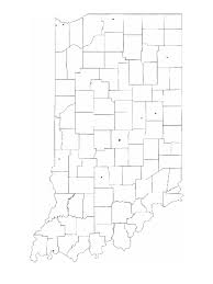 Map of state of indiana with its cities, counties and road map map of indiana maps | visit indiana boundary maps: Indiana Map Template 8 Free Templates In Pdf Word Excel Download