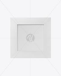 Download Paper Flower Square Frame Mockup In Object Mockups On Yellow Images Object Mockups PSD Mockup Templates