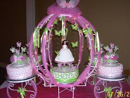 Show off your artistic taste with fancy butterfly quince decor. Carriage Pink And Lime Green Butterfly Theme Quinceanera Cake Cakecentral Com