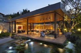 That means questing and trusting to luck. Cozy Family Home Floats Above A Fish Pond