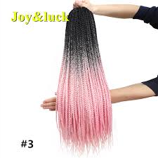 Once you completely rinse the deep conditioner out (again clear water is the key), dry your hair as you please. Joy Luck 24inch Colorful Box Braids Synthetic Braiding Hair For Women Crochet Hair Extensions 22roots Box Braids Aliexpress