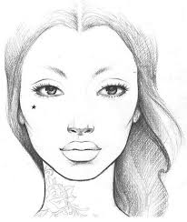 Pin By Alexita Ladyblue On Drawings Makeup Face Charts