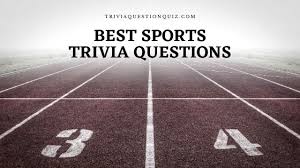 The favourite of armchair trivia enthusiasts and avid pub quizzers alike, we've tried to put together a compelling collection of slightly challenging sports quiz questions and answers. 100 Best Sports Trivia Questions And Answers To Know Ever Trivia Qq