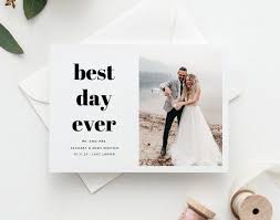 The Best Etsy Wedding Thank You Cards To Show Your Appreciation Junebug Weddings In 2020 Wedding Thank You Cards Wedding Thank You Postcards Wedding Thank You
