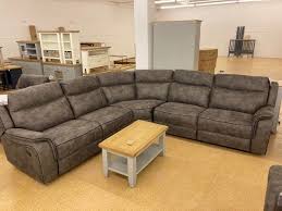 The jane sofa is composed of modular units. Hp Collection Tyler Reclining Corner Sofa Grey The Clearance Zone