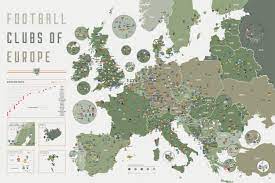 Football Clubs Of Europe In 2021 Soccer Club Football Club Football