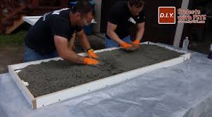 Keep in mind that every element of your outdoor kitchen will take up its own space, including everything from the countertops to the appliances and decorative features. How To Make Concrete Counters For An Outdoor Kitchen Diy Pete