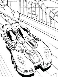 This fun circus coloring page features a clown in a silly clown car under a circus tent. Coloring Pages Race Car Coloring Pages
