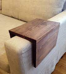 Sofa Arm Table Couch Wrap Custom Wood Tray Couch Arm Table Diy Sofa Sofa Arm Table