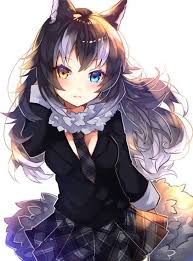 La Louve Lyceen En 2020 Fille Loup Coloriage Manga Fille Neko