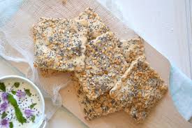 Crackers Maison Aux Graines Hors Serie Vegetarien Gourmand Les Recettes De Juliette Biscuits Vegetaliens Recette Recettes De Cuisine