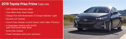 These designations, which indicate top ratings for all safety tests as well as good headlight ratings. 2019 Toyota Prius Prime Plug In Hybrid Features Trim Level Info