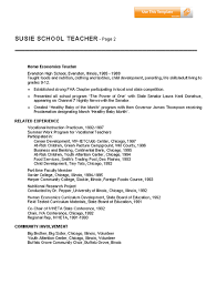 Resume For Teachers Whether You Are Requisitioning An Advancements Position Or A Classroom Showing Posit Teacher Resume Examples Teaching Resume Teacher Resume