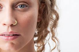 Gold Nose Ring Indian Nose Ring Nose Hoop 22 Gauge Nose Ring 20g Nose Ring Gold 18ga Nose Ring Gold Solid Gold Nose Ring Nose Jewelry