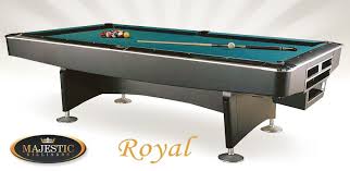 The New Majestic Royal Pool Table With Automatic Ball Return Now Available In Palason Billiards Stores In Montreal Laval S Billiards Billiard Table Man Cave